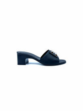 Load image into Gallery viewer, HERMES Size 9 Black Mules
