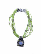 Load image into Gallery viewer, Green Peridot Necklace
