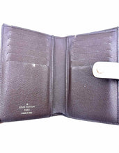 Load image into Gallery viewer, LOUIS VUITTON Brown, Pink Leather Damier Wallet
