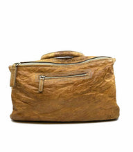 Load image into Gallery viewer, GIVENCHY Caramel Leather Crinkled Handbag
