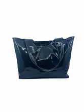 Load image into Gallery viewer, SALVATORE FERRAGAMO Black Patent Leather Tote
