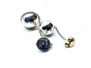 TIFFANY & CO Silver Pierced Earrings