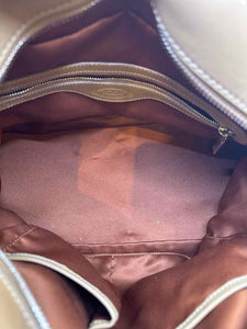 TOD'S Beige Leather Solid Handbag