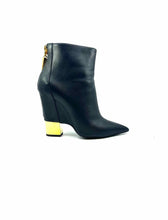 Load image into Gallery viewer, GIUSEPPE ZANOTTI Size 9 Black Leather Ankle Boot
