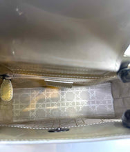 Load image into Gallery viewer, CHRISTIAN DIOR Beige Patent Leather Solid Handbag
