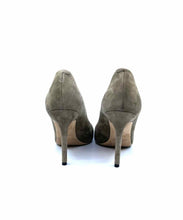 Load image into Gallery viewer, JIMMY CHOO Size 7.5 Taupe Suede Solid Pumps
