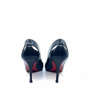 Load image into Gallery viewer, CHRISTIAN LOUBOUTIN Size 9 Black Leather Pumps
