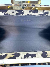Load image into Gallery viewer, ROGER VIVIER Black &amp; Beige Clutch
