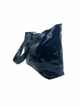 Load image into Gallery viewer, SALVATORE FERRAGAMO Black Patent Leather Tote
