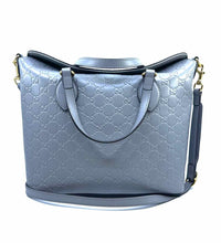 Load image into Gallery viewer, GUCCI Grey Leather Solid Handbag
