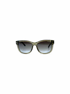 TOM FORD Brown Square Solid Sunglasses
