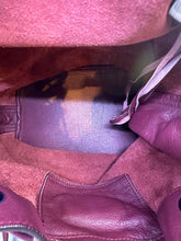Load image into Gallery viewer, BALENCIAGA Papier Maroon Leather Solid Handbag
