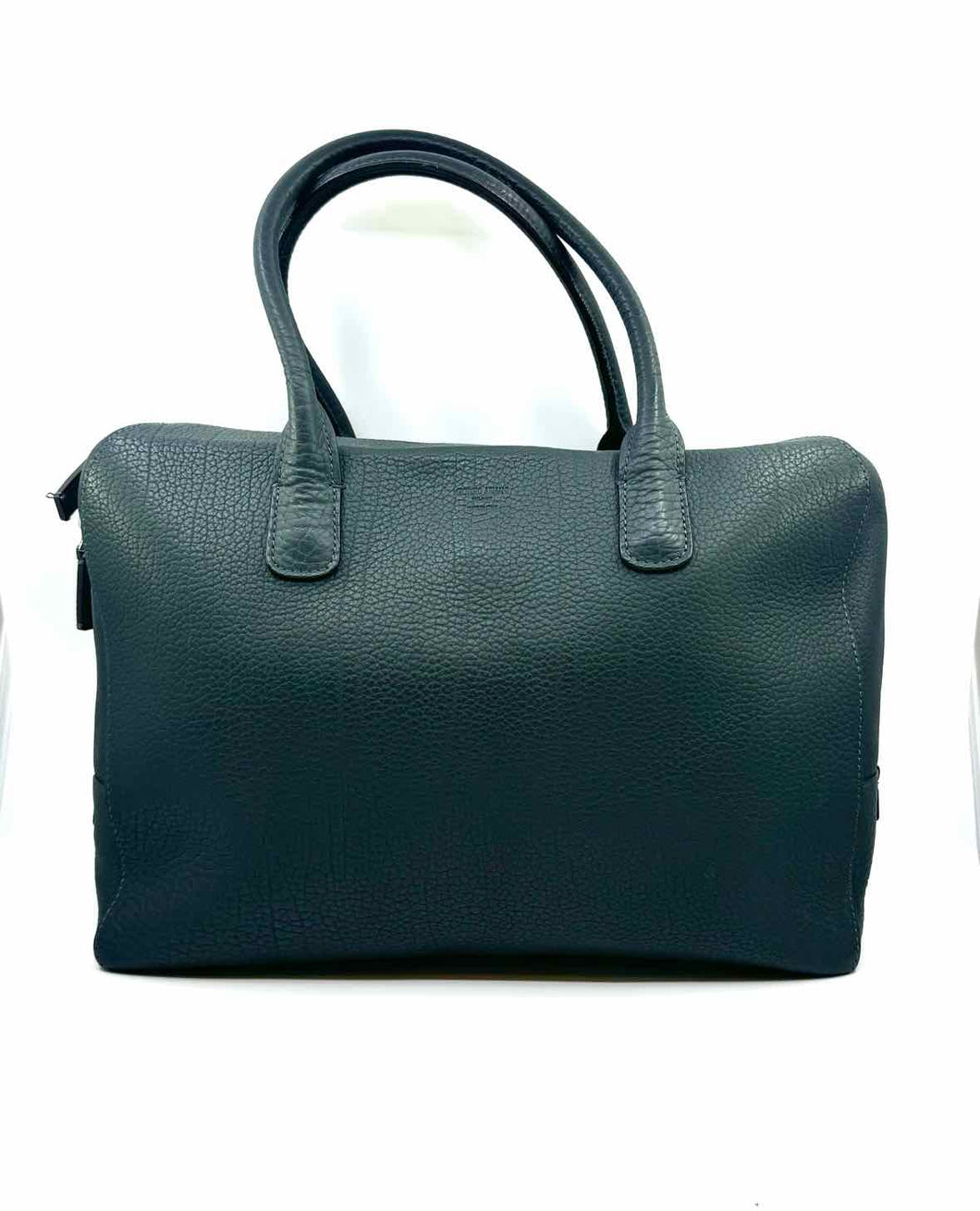 GIORGIO ARMANI Dark Grey Pebble Tote