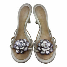 Load image into Gallery viewer, CHANEL Metallic Sandals | 7.5
