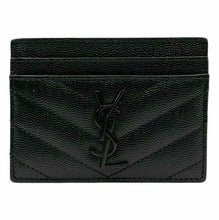 Load image into Gallery viewer, YVES SAINT LAURENT Leather Card Holder
