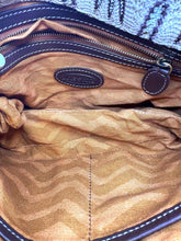 Load image into Gallery viewer, MISSONI Brown, Cream Knit Handbag
