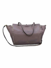 Load image into Gallery viewer, VALENTINO Rockstud Mauve Leather Solid Handbag
