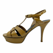 Load image into Gallery viewer, YVES SAINT LAURENT Tribute Patent Leather Sandals | 8
