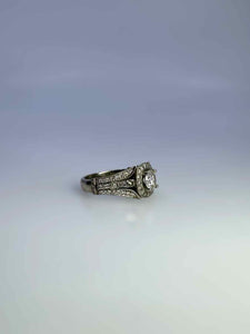 Fine Jewelry White Gold Ring