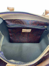Load image into Gallery viewer, ETRO Maroon Coated canvas Paisley Handbag
