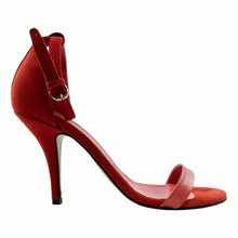 Load image into Gallery viewer, IRO Size 8 Red, Pink Suede Sandals
