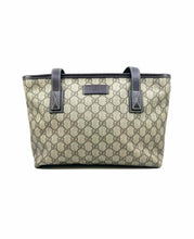 Load image into Gallery viewer, GUCCI Brown Coated canvas Monogram Handbag
