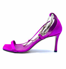 Load image into Gallery viewer, JIMMY CHOO Size 8 Fuschia Pink Satin Solid Sandals
