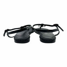 Load image into Gallery viewer, CHANEL Patent Leather Quilted Sandals | 7.5
