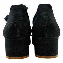 Load image into Gallery viewer, GIANVITO ROSSI Size 10 Navy Denim Solid Pumps
