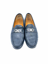 Load image into Gallery viewer, SALVATORE FERRAGAMO Size 10 Black Men&#39;s Loafers
