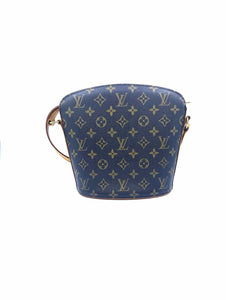 LOUIS VUITTON BROWN & BEIGE Coated canvas Handbag