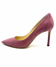 Load image into Gallery viewer, JIMMY CHOO Romy Size 7 Mauve Suede Solid Pumps

