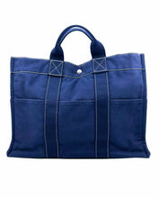 Load image into Gallery viewer, HERMES Navy Handbag
