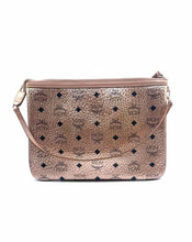 Load image into Gallery viewer, MCM Rosegold Leather Handbag
