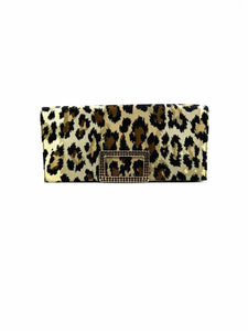 ROGER VIVIER Black & Beige Clutch