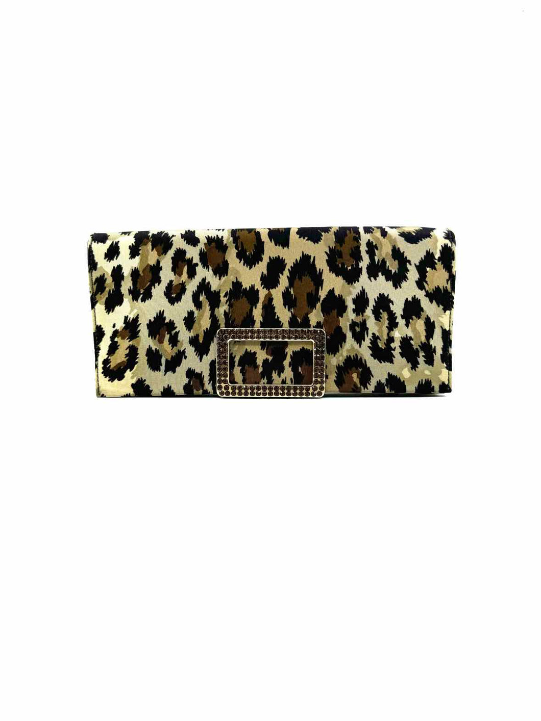 ROGER VIVIER Black & Beige Clutch