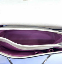 Load image into Gallery viewer, CHRISTIAN DIOR Cream, Black Leather Solid Handbag
