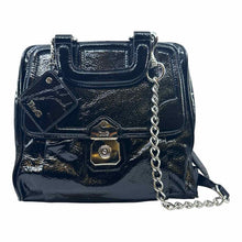 Load image into Gallery viewer, DOLCE &amp; GABBANA Black Patent Leather Solid Handbag
