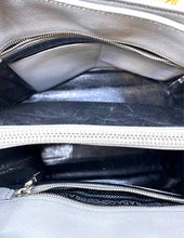 Load image into Gallery viewer, PRADA Grey Leather Solid Handbag
