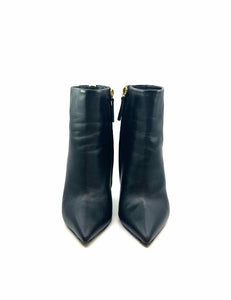 GIUSEPPE ZANOTTI Size 9 Black Leather Ankle Boot