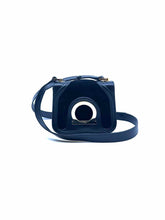 Load image into Gallery viewer, SALVATORE FERRAGAMO Black Suede, Leather Shoulder Bag
