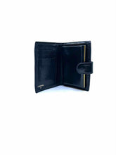 Load image into Gallery viewer, CHANEL Black Leather Solid Wallet
