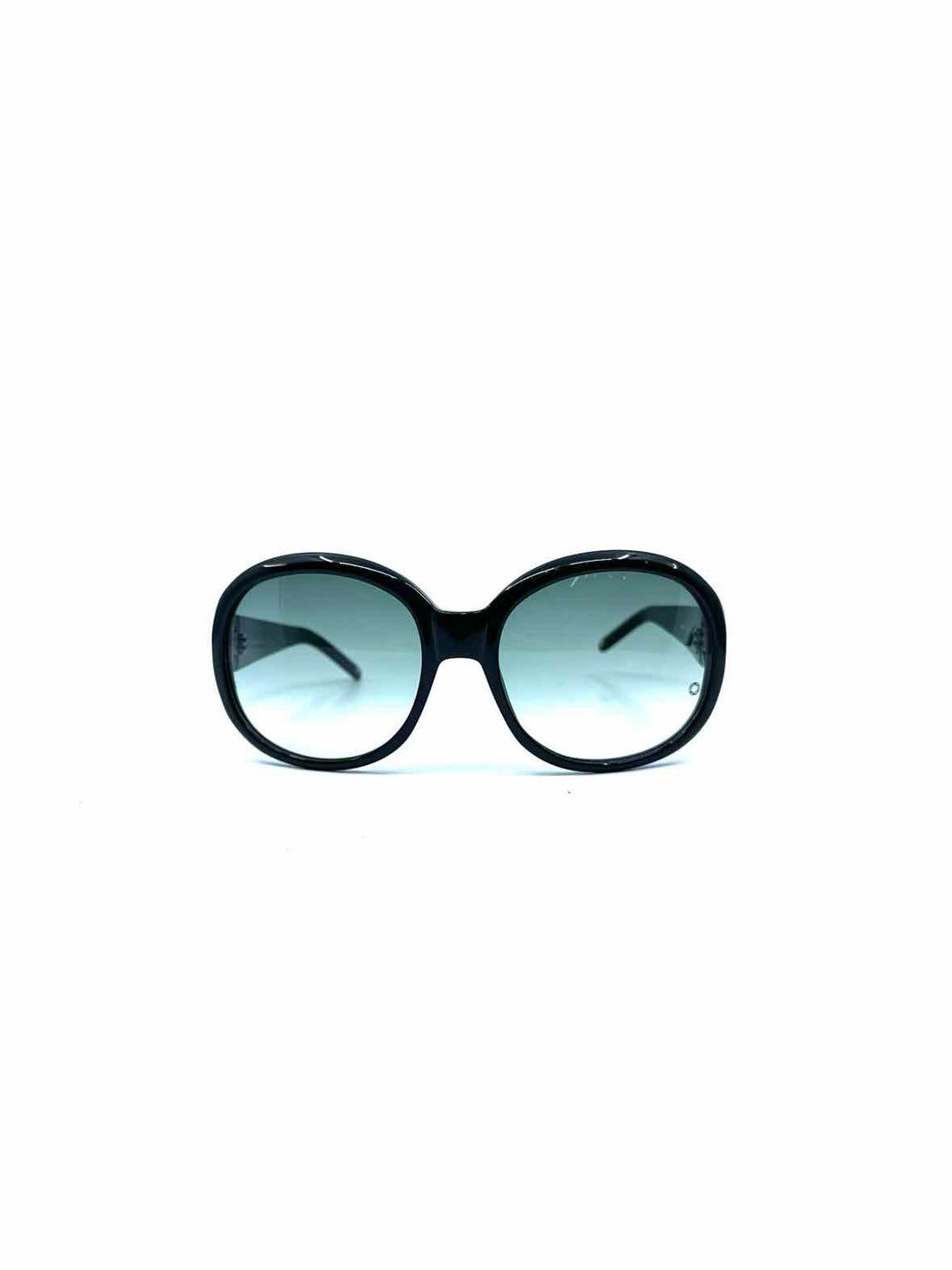 MONTBLANC Black Square Solid Sunglasses