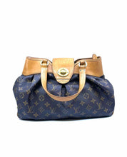 Load image into Gallery viewer, LOUIS VUITTON BROWN &amp; BEIGE Coated canvas Handbag
