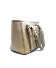 Load image into Gallery viewer, BVLGARI Beige Leather Solid Handbag
