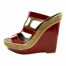 Load image into Gallery viewer, CHRISTIAN LOUBOUTIN Patent Leather Wedge | 6
