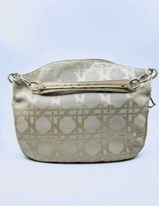 DIOR Beige Fabric LOGO Handbag
