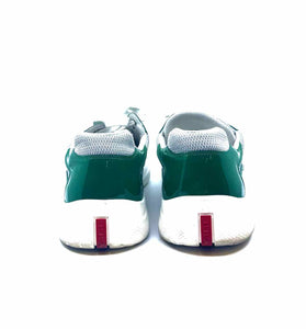 PRADA Size 12 Green Men's Sneakers