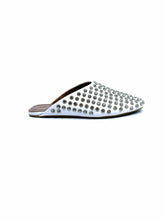 Load image into Gallery viewer, ALAIA Size 8 White Leather Slide
