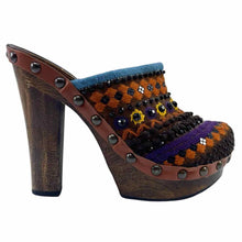 Load image into Gallery viewer, MIU MIU Knit Geometric Mules | 7.5
